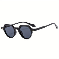 Retro Round Frame Sunglasses for Party