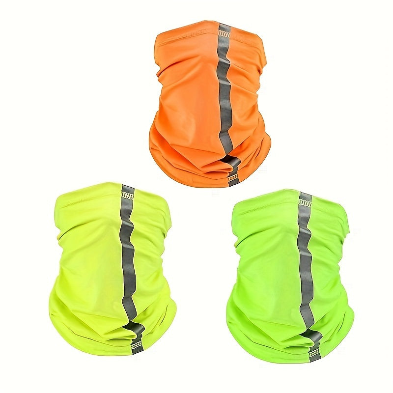 Reflective Neck Gaiter Face Cover for Safety