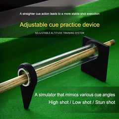 Billiards Practice Tool Shot Out Accuracy Training Device