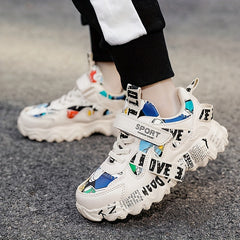 Boys Running Shoes Comfy Anti skid Sneakers For School Daily Activities