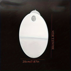 Acrylic Shower Mirror Men's Shaving Mirror Frameless Skincare Mirror