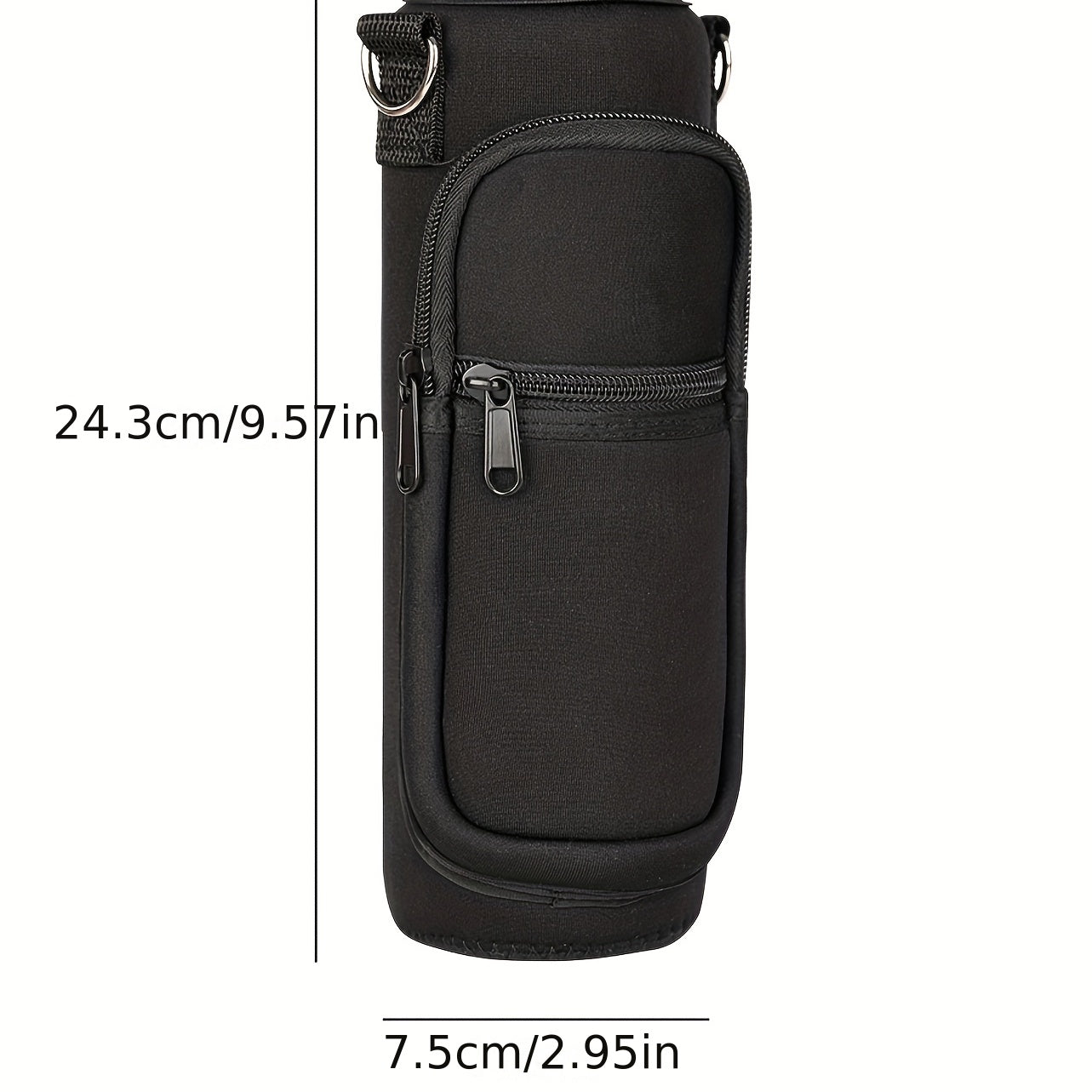 Portable Shoulder Water Bottle Bag Diving Material Cup Cover