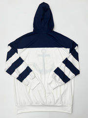 Anchor Print Drawstring Hoodie Casual Sweatshirt Women's Clothing