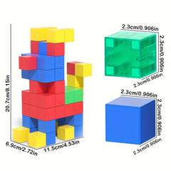 Magnetic Building Block Set for Kids 3+ Boys Girls DIY Creative Games
