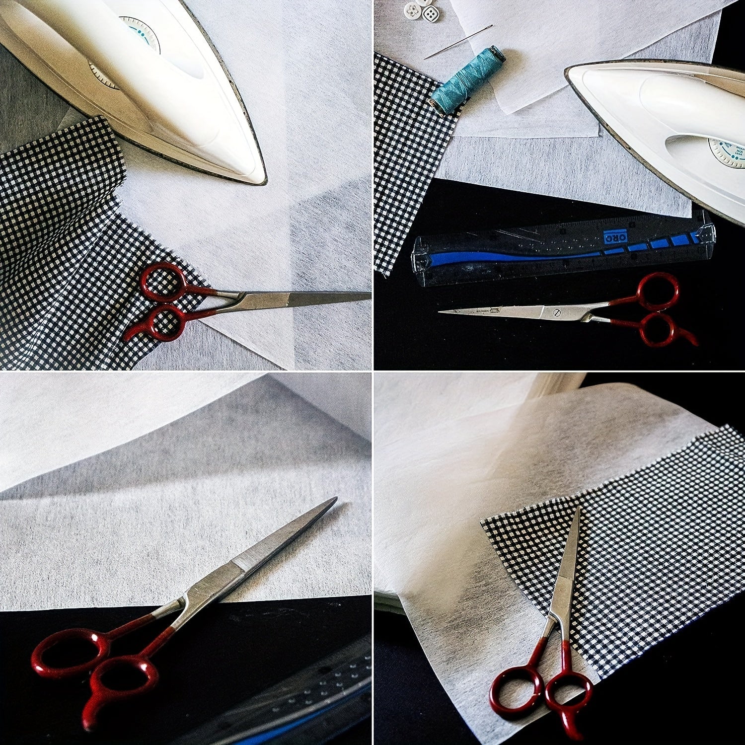 Iron On Fusible Interfacing Non Woven Light Weight Apparel Interfacing