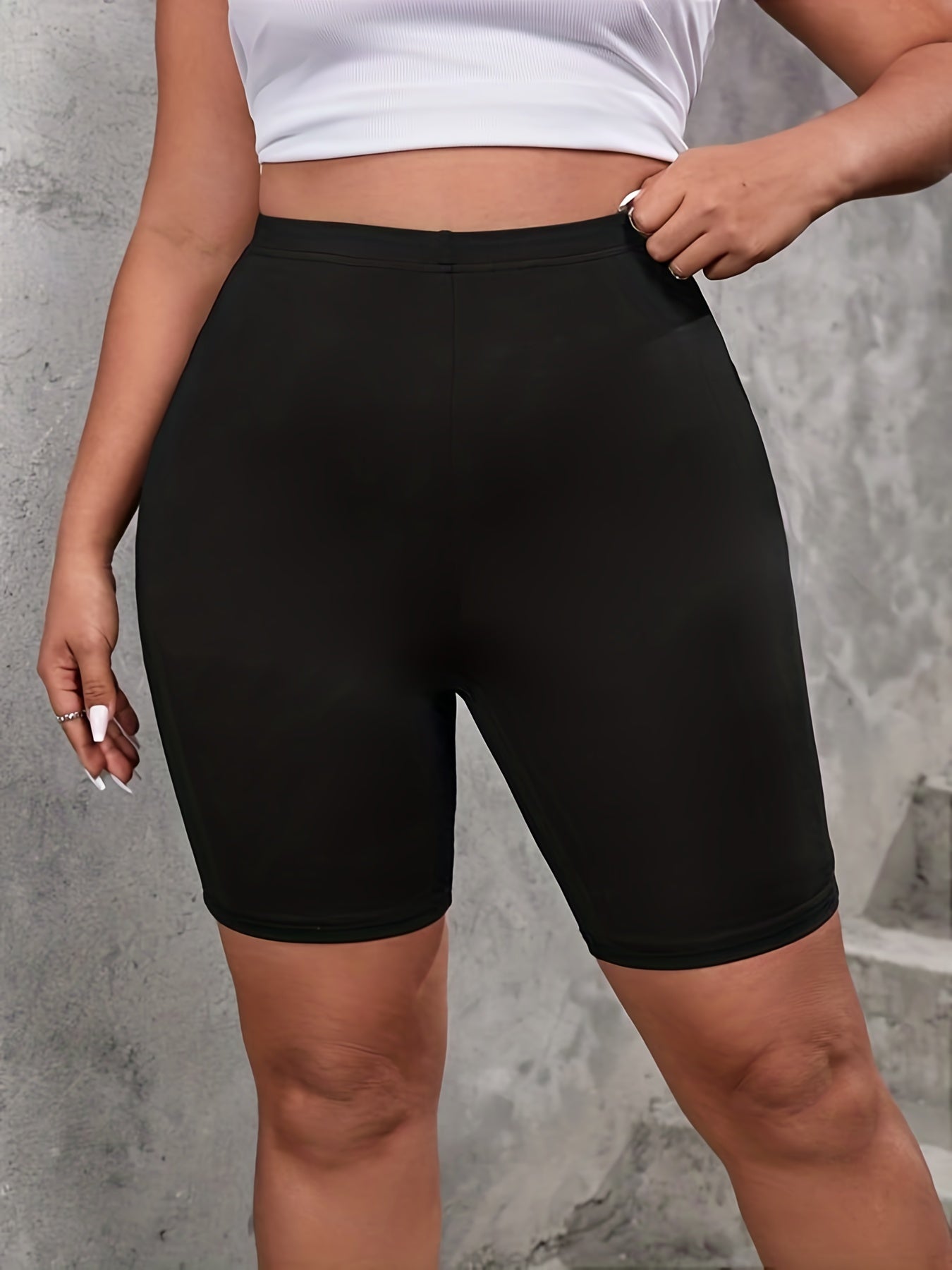 Solid Skinny Leggings for Women