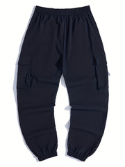 ACE Cotton Cargo Pants Men's Casual Drawstring Joggers