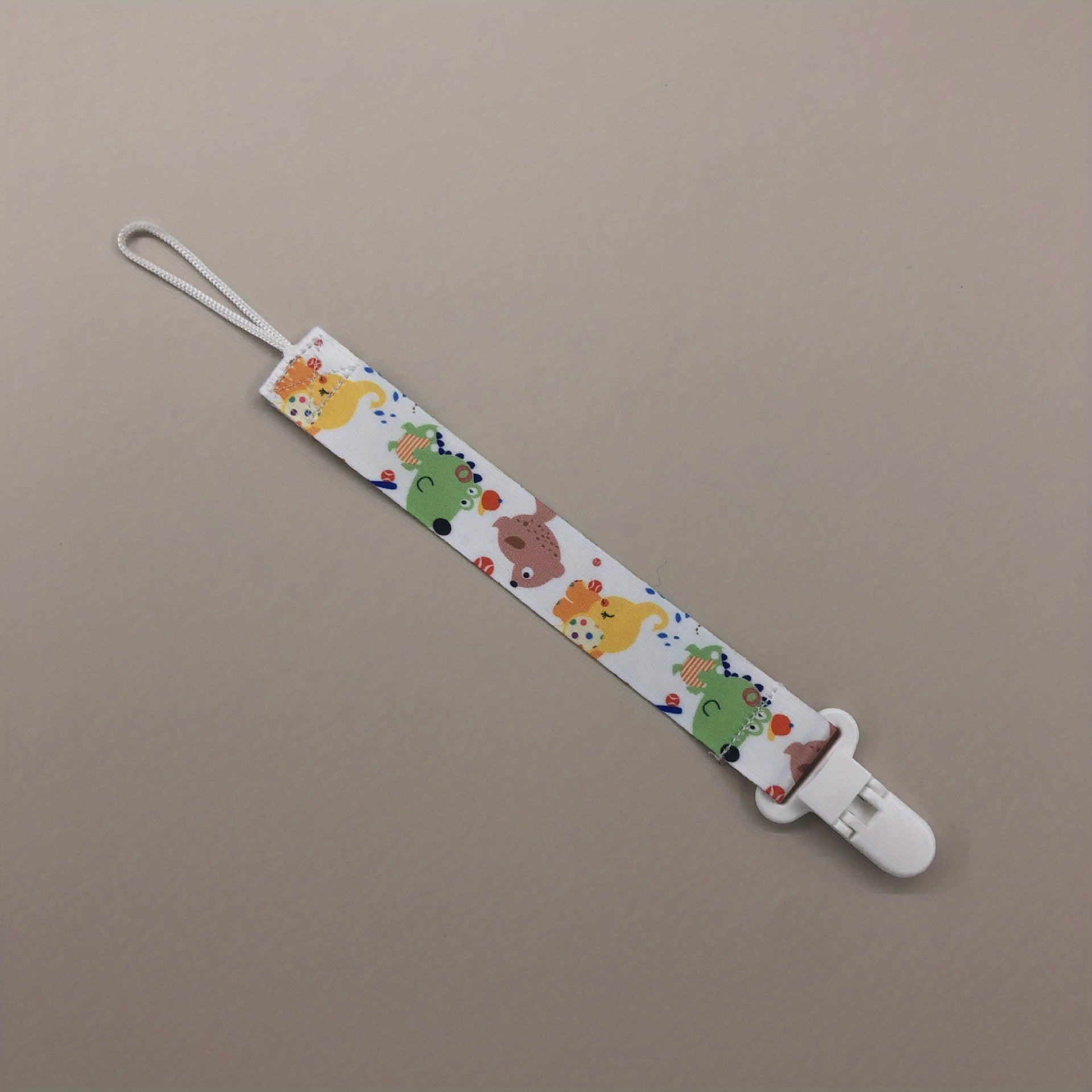Baby Pacifier Clip Chain Ribbon Holder Anti-drop Strap Feeding Gift