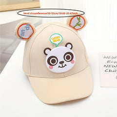 Kids Elephant Sunshade Baseball Cap Outdoor Activity 2-6 Years 50