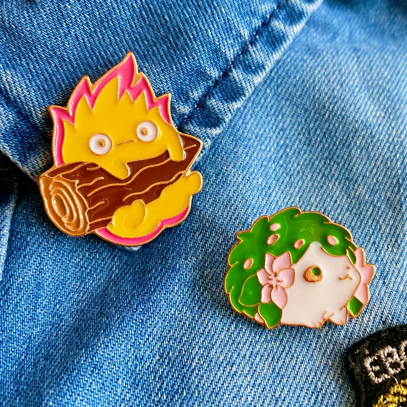 Anime Style Enamel Pins Set, Metal Badges for Boys