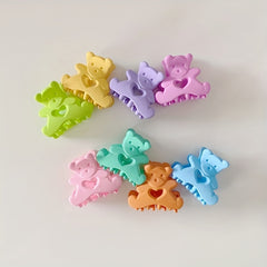 Candy Hair Clip Love Bear Hair Grab Cartoon Headwear