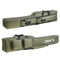 LEOFISHING Fishing Tackle Storage Bag 27ft Portable Rod Reel Organizer