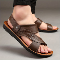 Men's Non Slip Sandals Wear resistant Comfy Beach Shoes Summer
