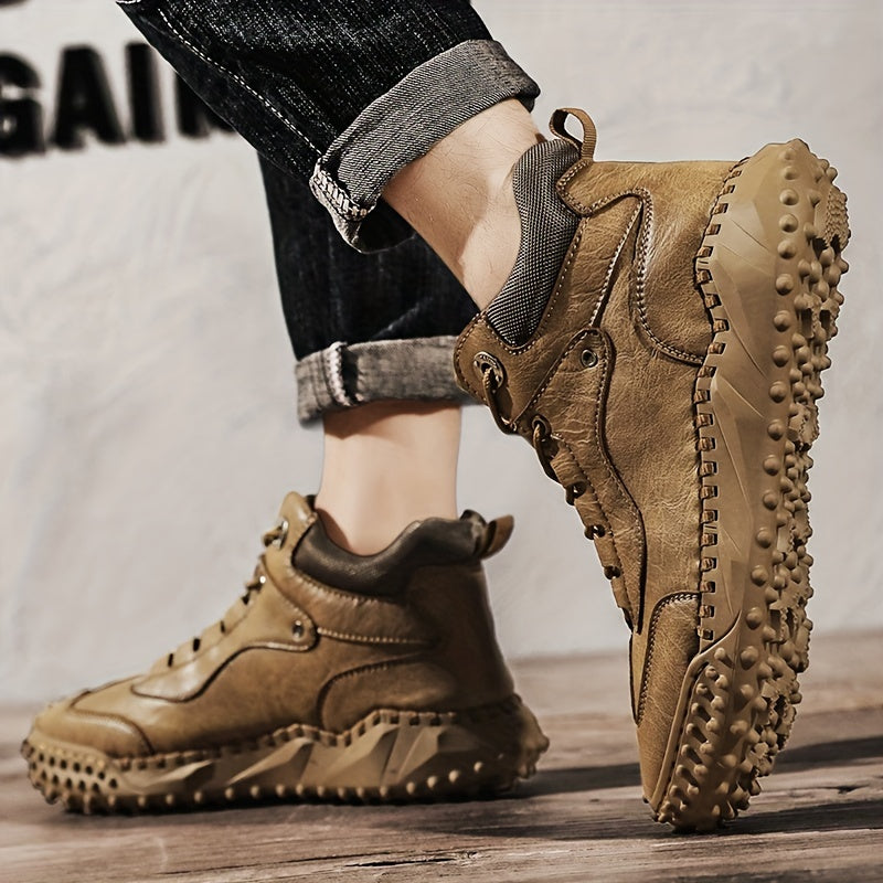 Men's Ankle Top Boots Wear resistant Non Slip Outdoor Shoes