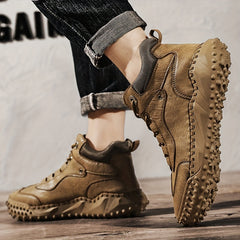 Men's Ankle Top Boots Wear resistant Non Slip Outdoor Shoes