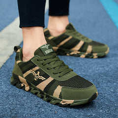 Women's Camo Hiking Shoes Outdoor Sneakers