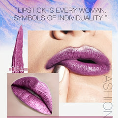 Radiant Beauty Pearlescent Diamond Lip Gloss - High Shine & Metallic Shimmer