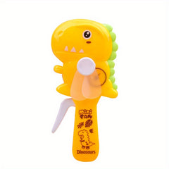 Cartoon Little Dinosaur Handheld Fan Portable Outdoors And Indoors