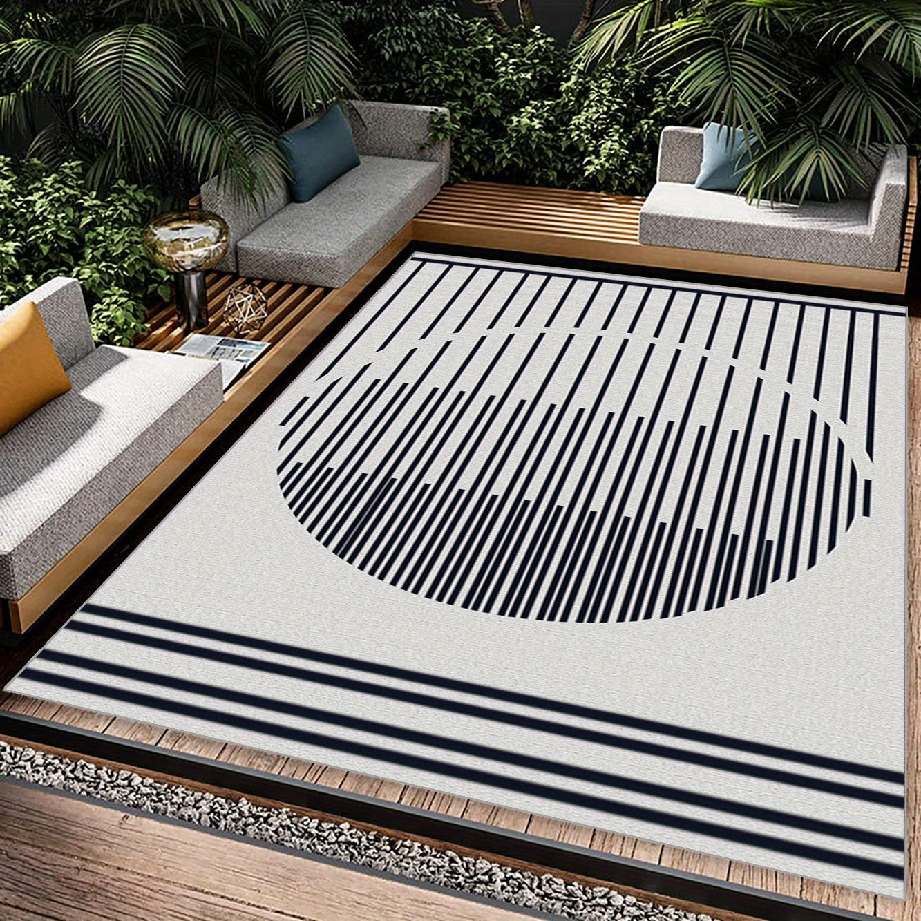 Modern Home Decor Carpet Soft Non Slip Floor Mat Easy to Clean
