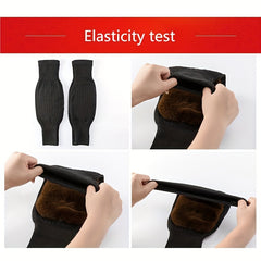 Winter Unisex Knee Pads Warm Cold-proof Fleece Leg Warmers