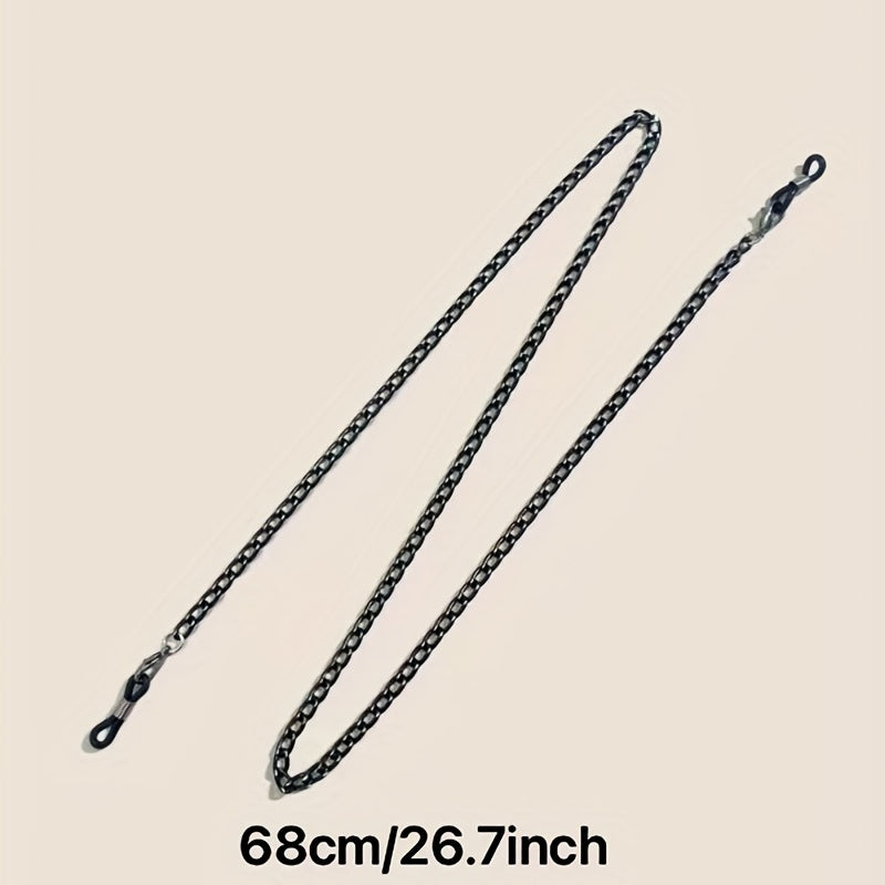 Hollow Glasses Chain Anti Slip Gothic Sunglasses Lanyard Strap