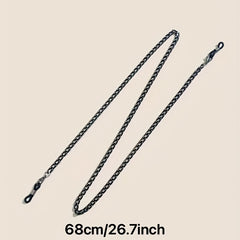 Hollow Glasses Chain Anti Slip Gothic Sunglasses Lanyard Strap