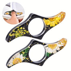 Book Page Holder Thumb Book Page Holder Dried Flowers For Resin