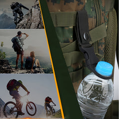 3pcs Bottle Carrier Strap With Carabiner for Traveling & Hiking