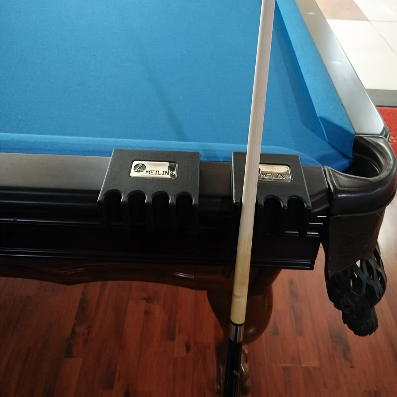 4 Holes Billiard Snooker Cue Rack Pool Cue Holder Billiard Supplies