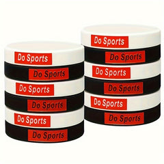 2 Pcs Inspirational Silicone Bracelet for Women