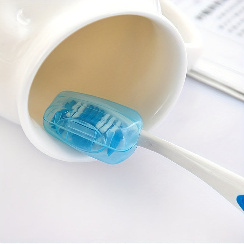 5 Pcs Mini Toothbrush Cover Plastic Travel Toothbrush Case Toothbrush Protector