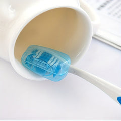 5 Pcs Mini Toothbrush Cover Plastic Travel Toothbrush Case Toothbrush Protector
