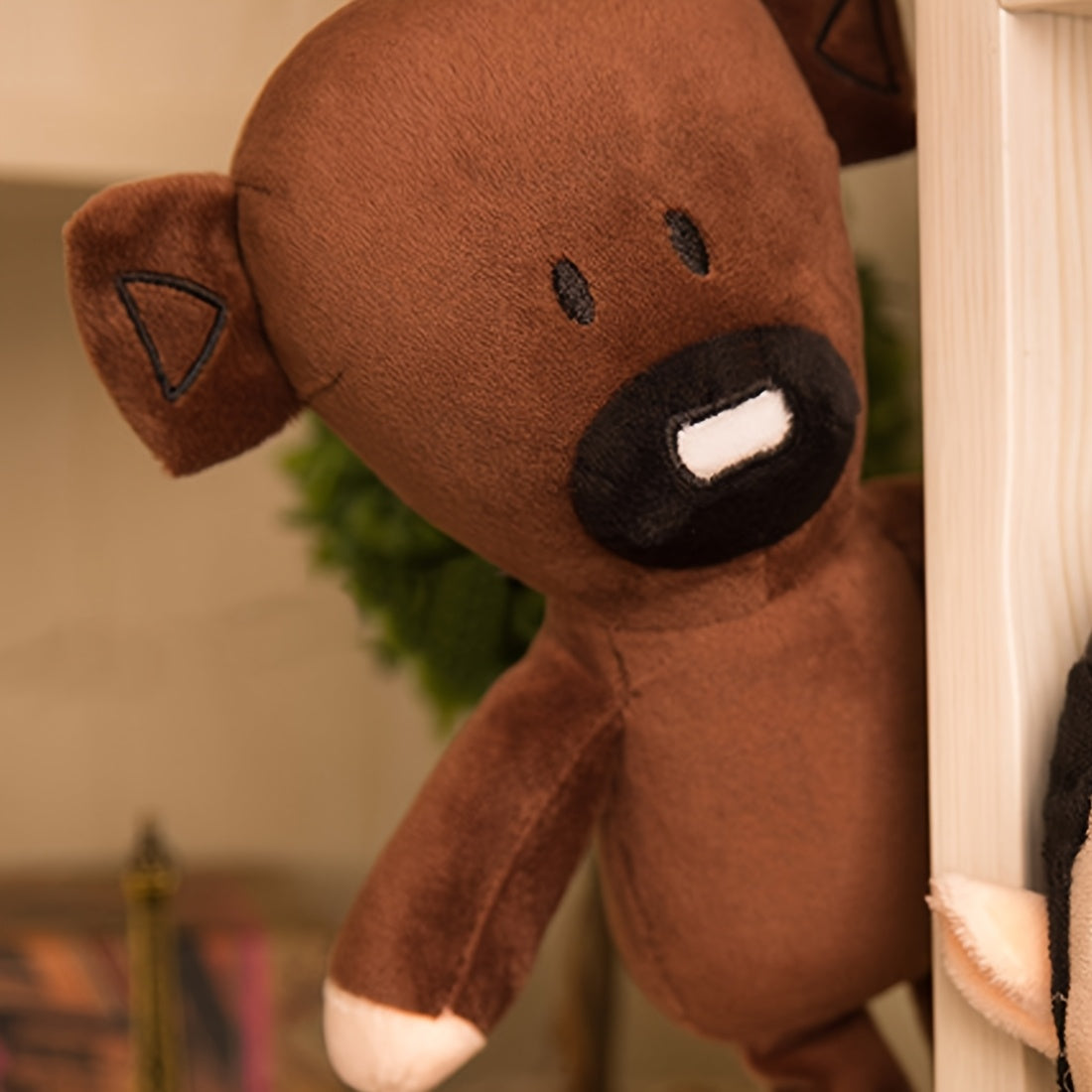 Brown Teddy Bear Plush Toy 11.81'' Soft Stuffed Animal