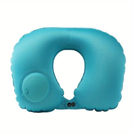 Travel Airplane Pillow Portable U Shape Automatic Pillow