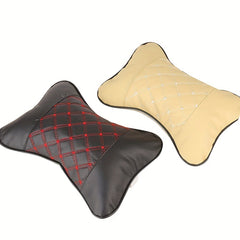 2pcs High PVC Leather Headrest for Home/Car