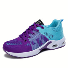 Women's Ombre Running Shoes Air Cushion Lightweight Sneakers