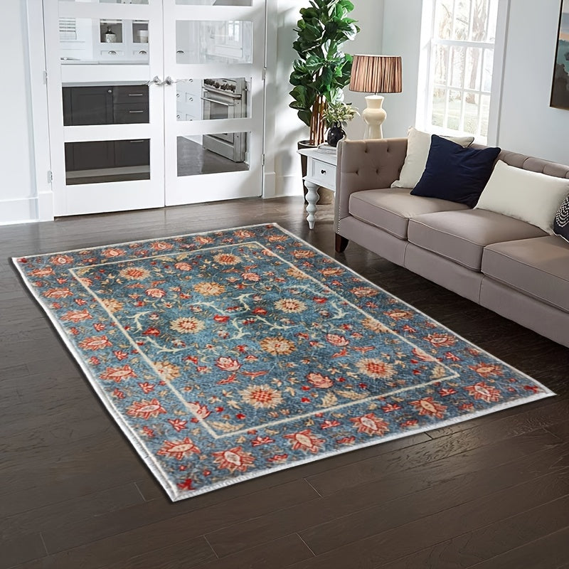 Vintage Printed Area Rug Doormat Floor Carpet Living Room Bedrooms