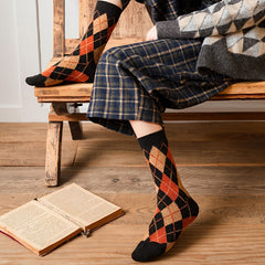 2 Pairs Girls Kids Crew Socks for Autumn Winter