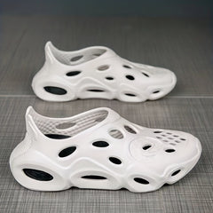 Women's Hollow Out Clogs Slip On Beach Shoes Lightweight Summer Shoes