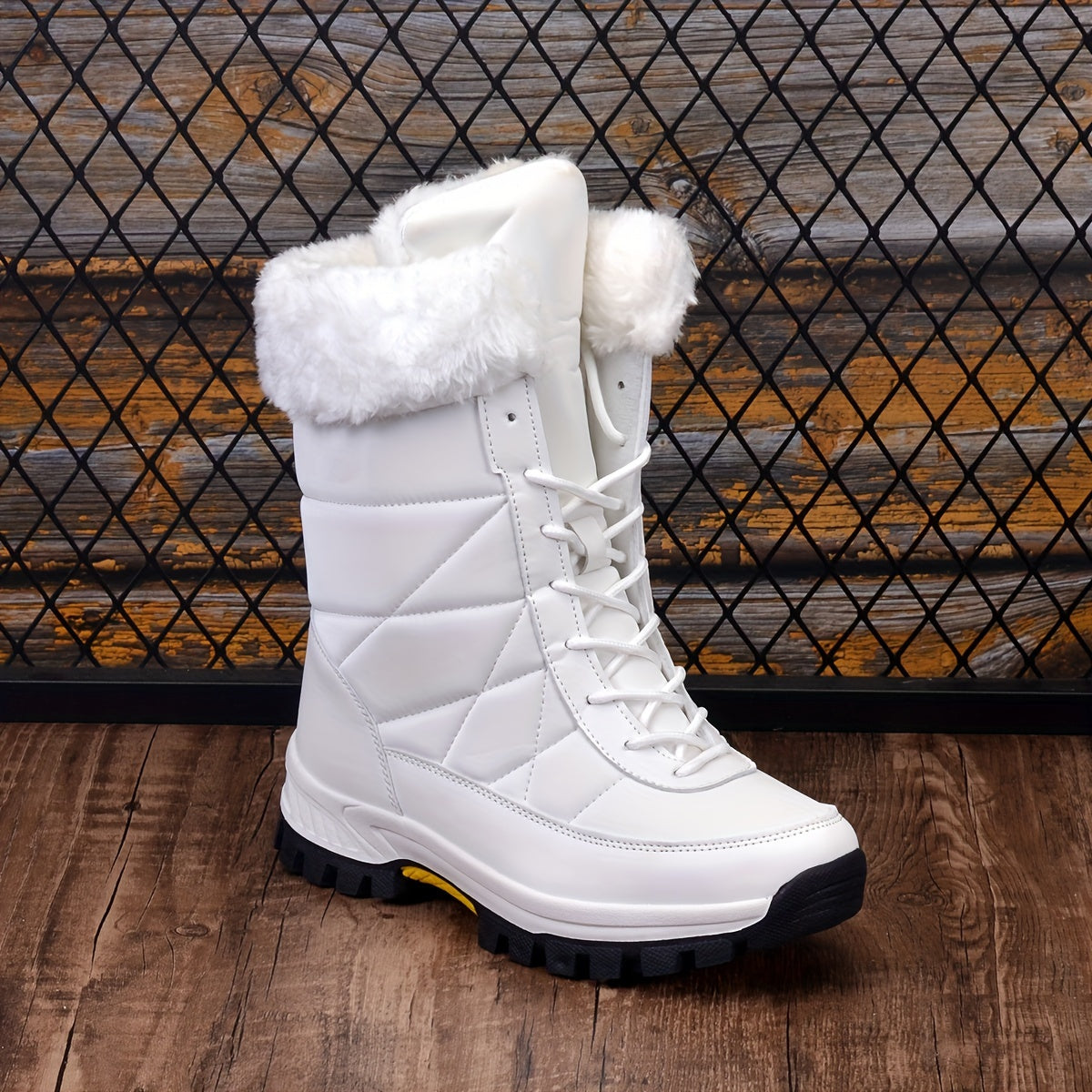 Women's Outdoor Snow Boots Non-Slip Warm Winter High Tube Boots