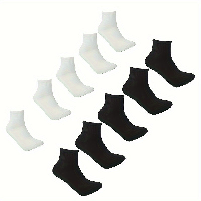 10 Pairs Men's Outdoor Sports Ankle Socks