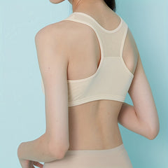 Girls Sports Underwear Teen Running Bra Seamless Stretch Tank Top