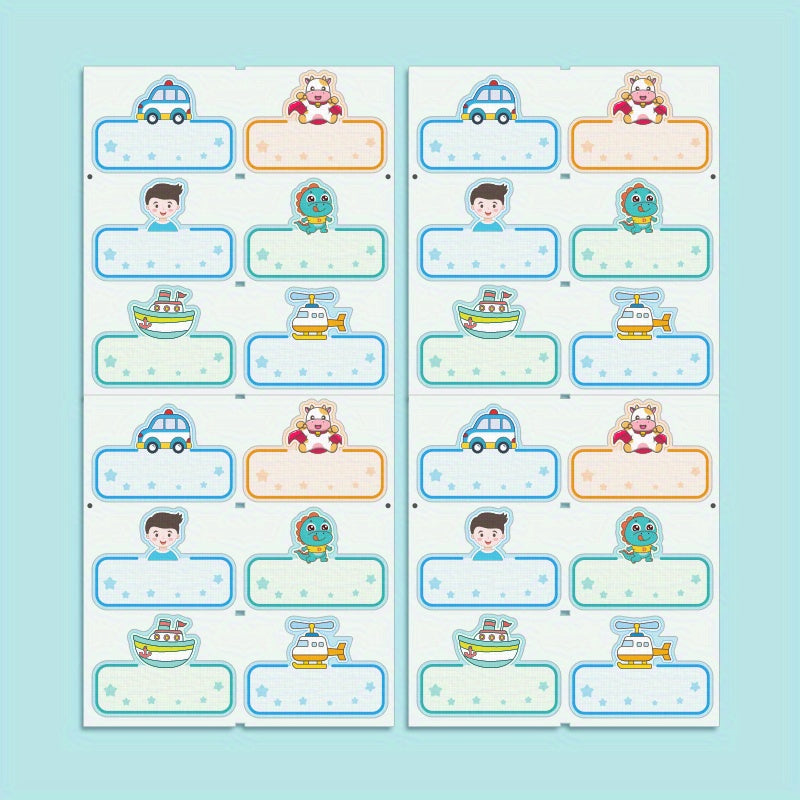 Waterproof Name Stickers for Personalizing School Uniforms