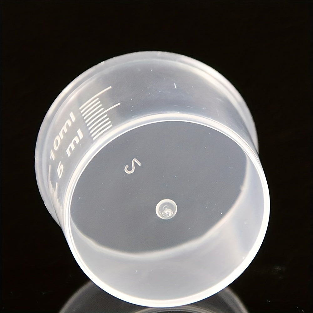 20 30 50ml Graduated Cup With Lid Clear Mixing Cups Measuring Cup