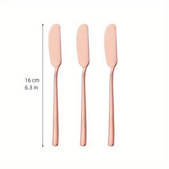3pcs Stainless Steel Butter Cheese Spatula Cutter Spreader