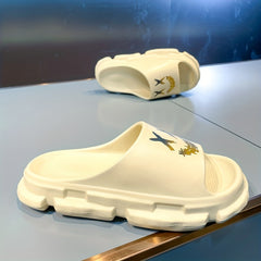 Men's Soft Sole Cloud Slides Non Slip Platform Comfort Beach Summer