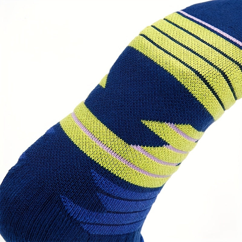 Breathable Basketball Socks, 1 Pair, Mid calf, Independent Packaging