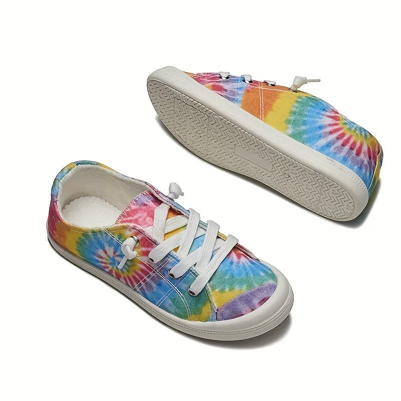 Girls' Mixed Skate Shoes Lace Up Durable Comfy Platform Sneakers
