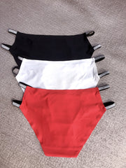 3pcs Seamless Briefs Soft & Breathable Women's Lingerie