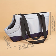Portable Dog Carrier Backpack Waterproof Tote Bag for Outdoor Travel